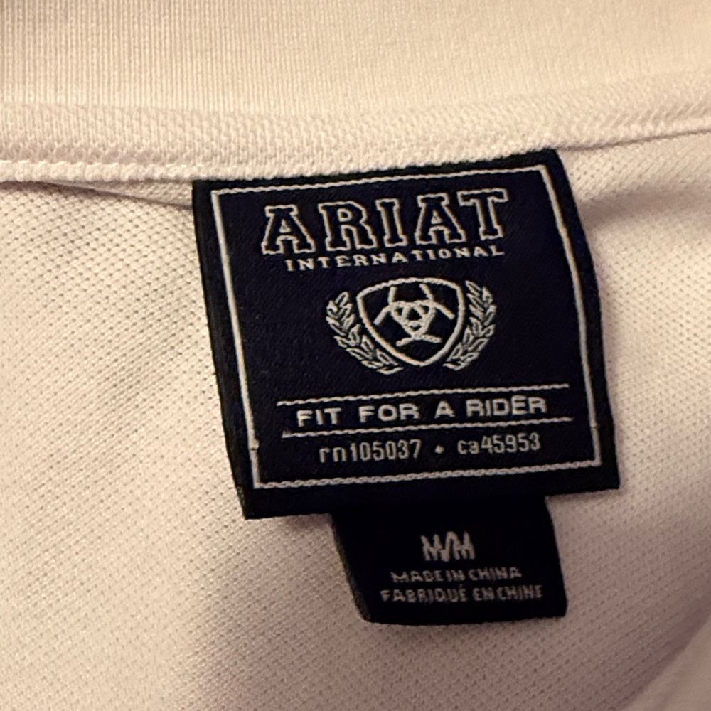Women's Ariat Sleeveless Polo Shirt - Picture 3 of 5